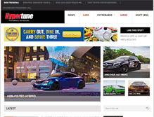Tablet Screenshot of hypertunemag.com